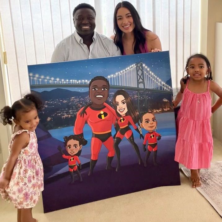 Custom Superhero Portrait