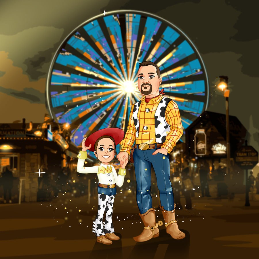 Toy stories Custom Portrait