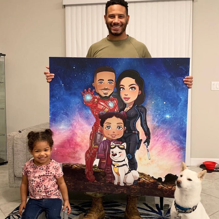 Custom Superhero Portrait