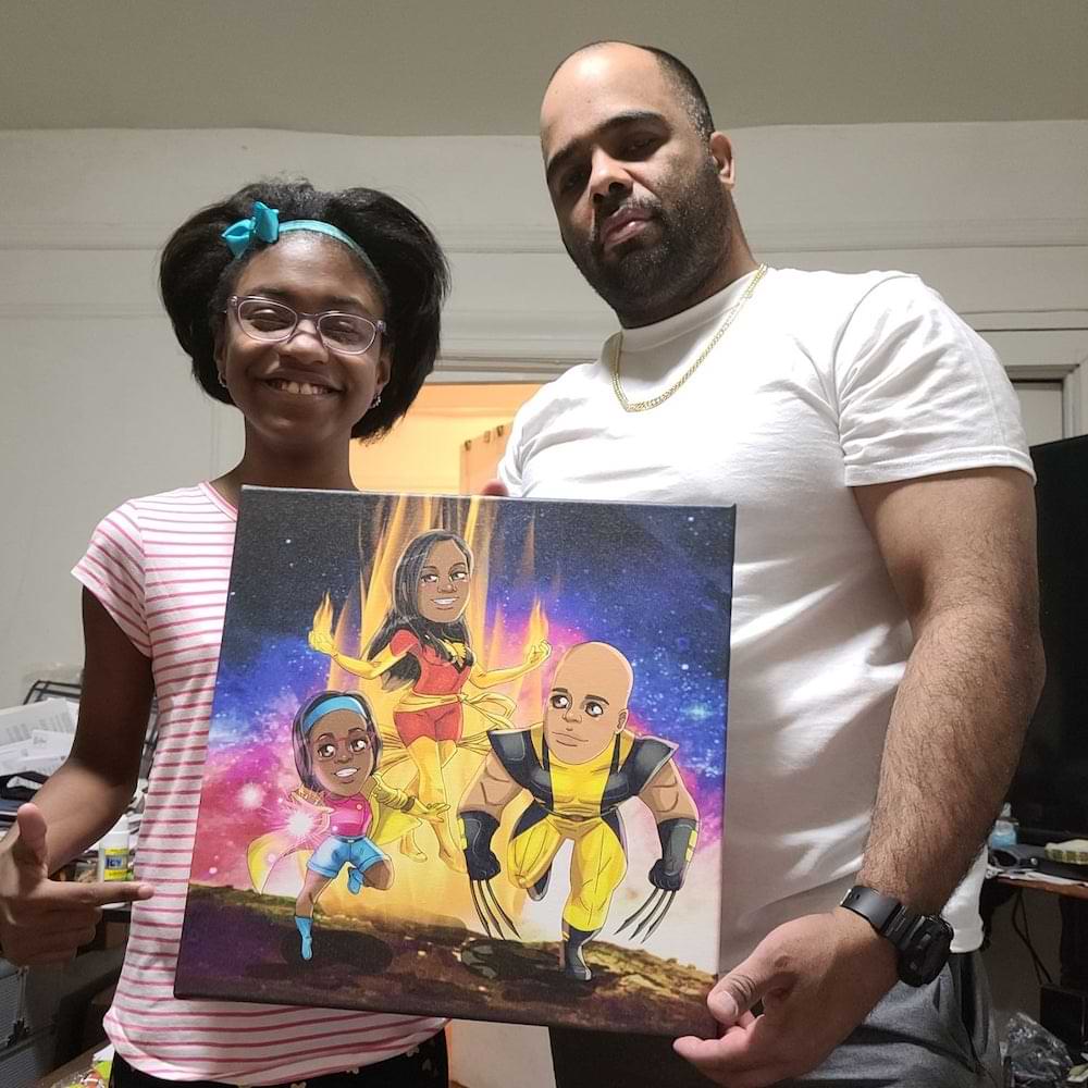 Custom Superhero Portrait