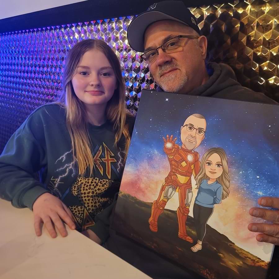 Custom Superhero Portrait