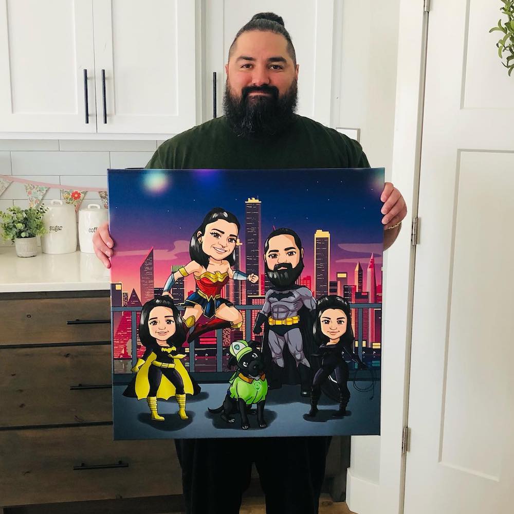 Custom Superhero Portrait