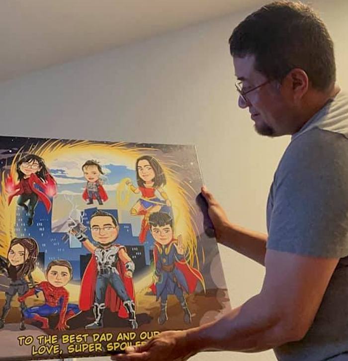 Custom Superhero Portrait