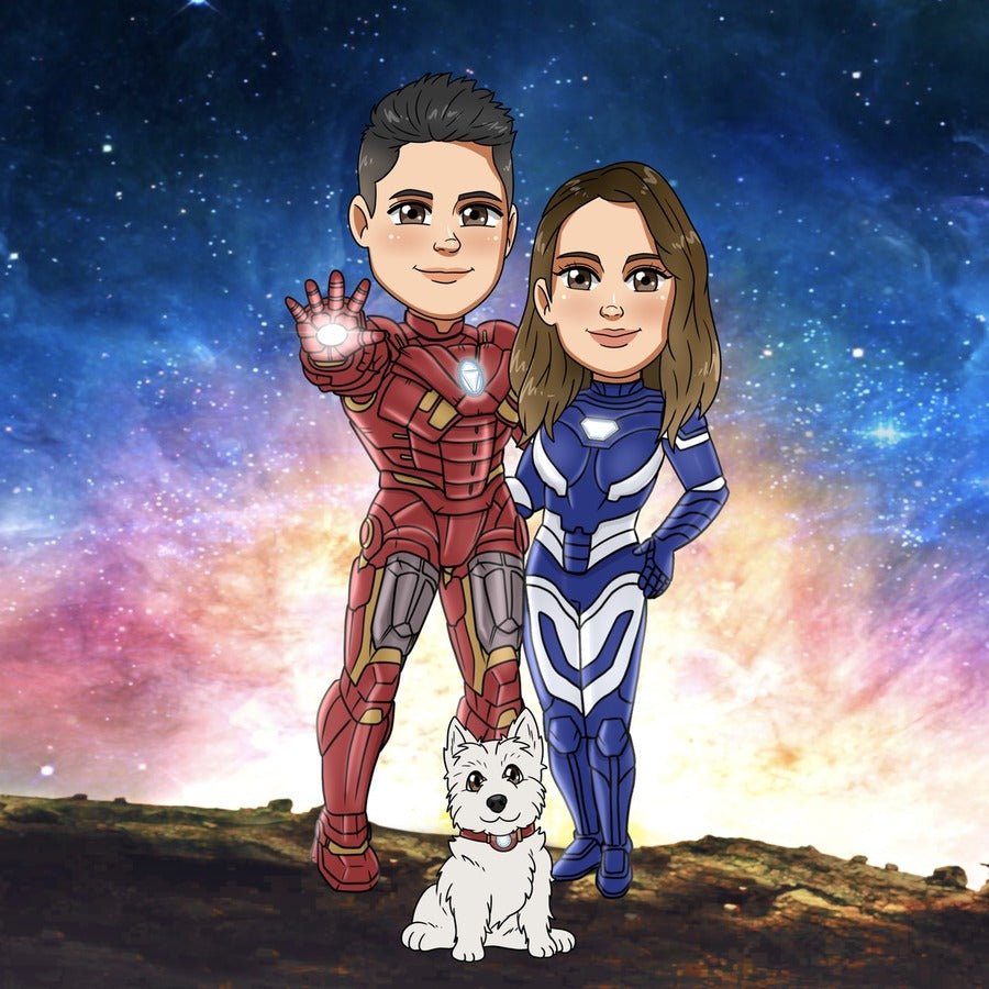 Iron-Man Custom Portrait