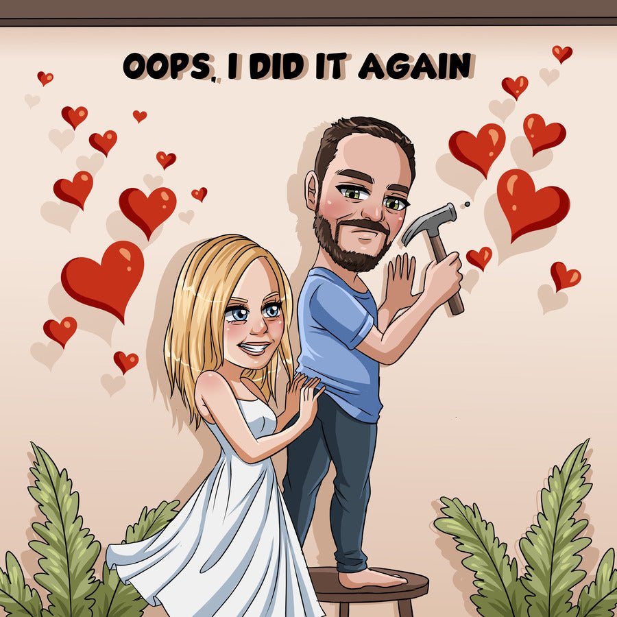 Lovers Custom Portrait