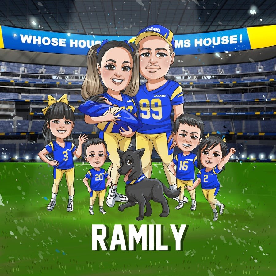 Sports Custom Portrait