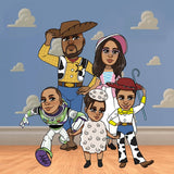 Toy stories Custom Portrait