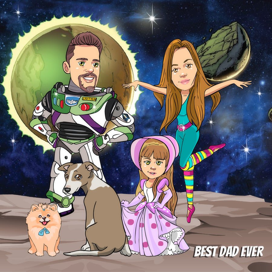 Toy stories Custom Portrait