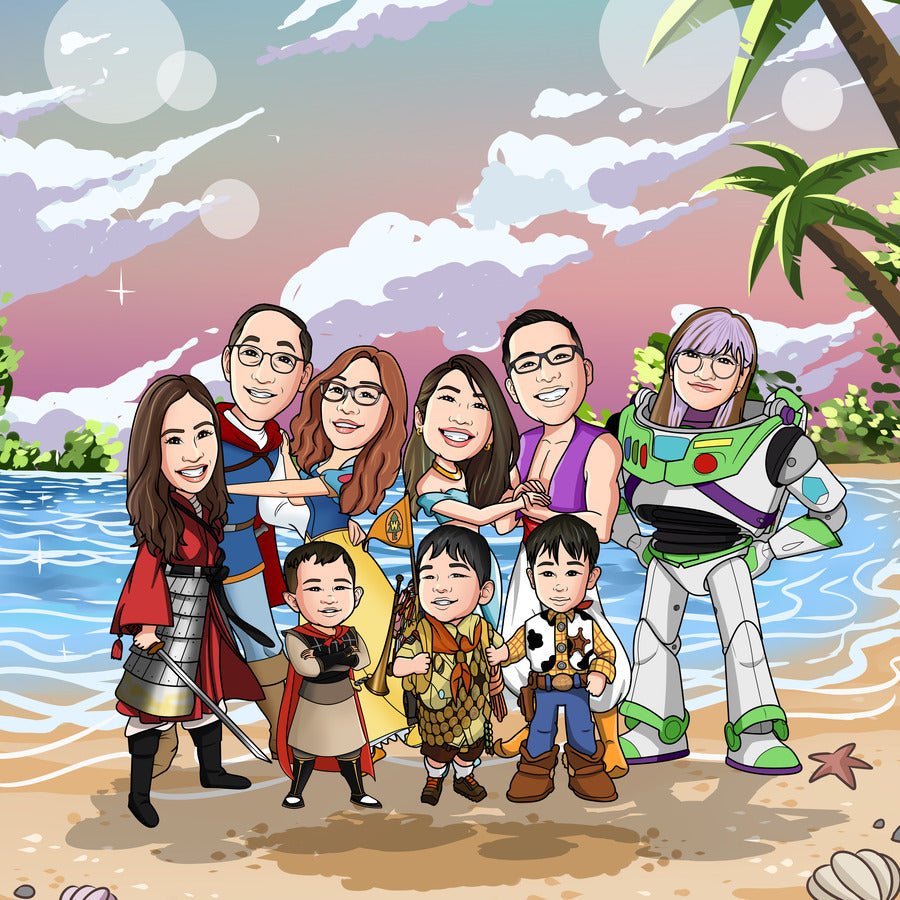 Toy stories Custom Portrait