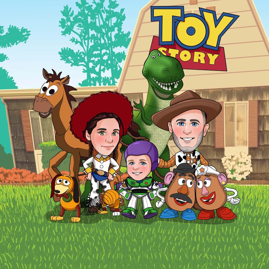 Toy stories Custom Portrait